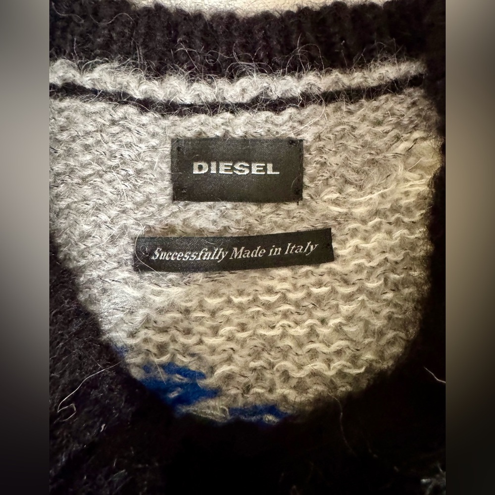 Diesel Men's Modern Sweater size L - Picture 2 of 8